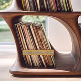 Vaelorin Handcrafted Solid Wood Record Player Stand SPA092853