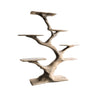 Vaeloris Sculpted Solid Wood Tree Bookshelf Natural Oak - Timberustic Tree Bookshelf