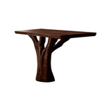 Vaelorn Treeform Solid Wood Freestanding Bathroom Vanity Dark Walnut - Timberustic Freestanding Bathroom Vanity