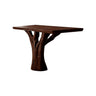 Vaelorn Treeform Solid Wood Freestanding Bathroom Vanity Dark Walnut - Timberustic Freestanding Bathroom Vanity