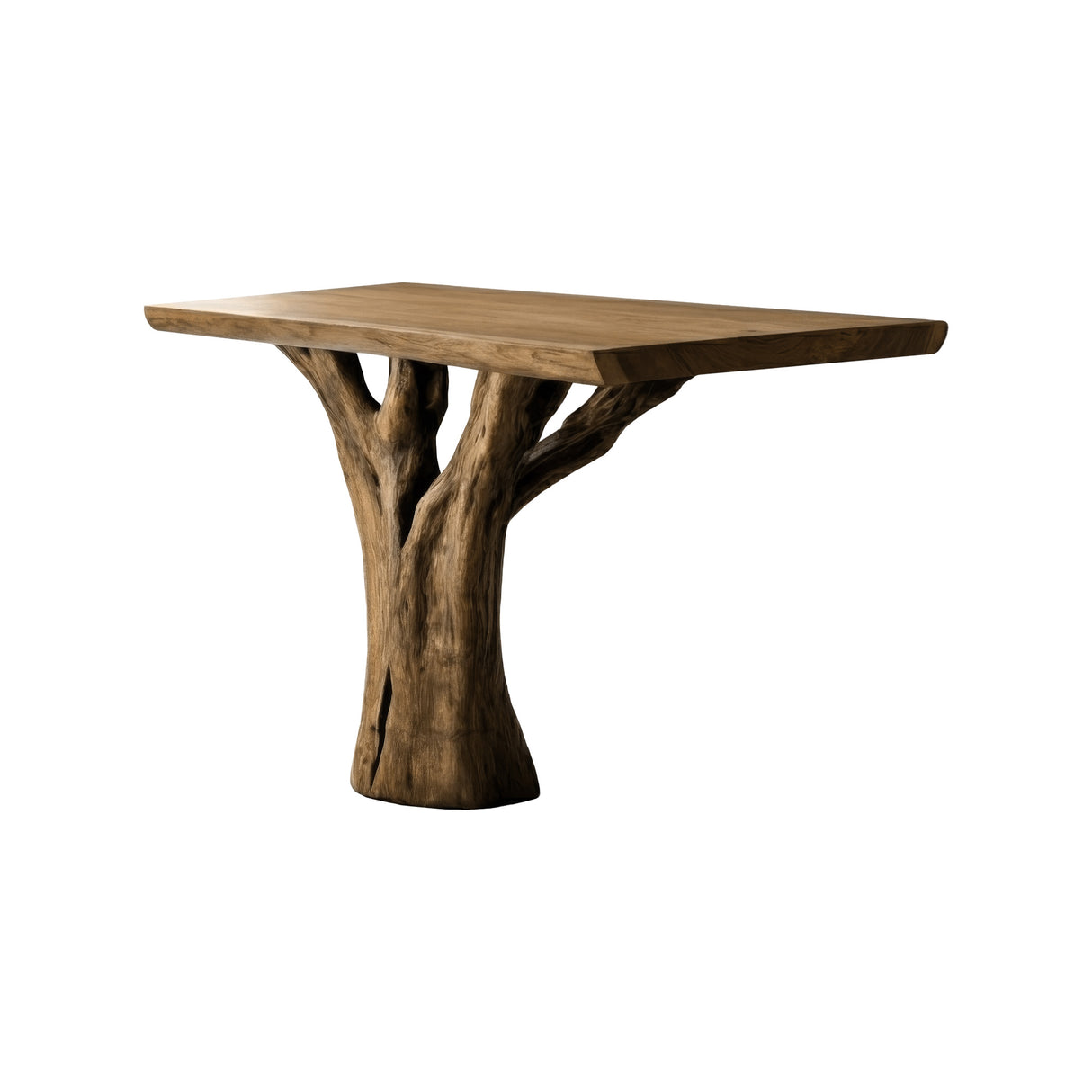 Vaelorn Treeform Solid Wood Freestanding Bathroom Vanity Natural Oak - Timberustic Freestanding Bathroom Vanity