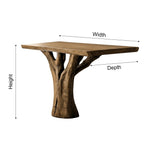 Vaelorn Treeform Solid Wood Freestanding Bathroom Vanity - Timberustic Freestanding Bathroom Vanity