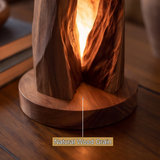Vaelric Sculpted Mountain Table Lamp - Timberustic Table Lamp