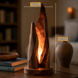 Vaelric Sculpted Mountain Table Lamp - Timberustic Table Lamp