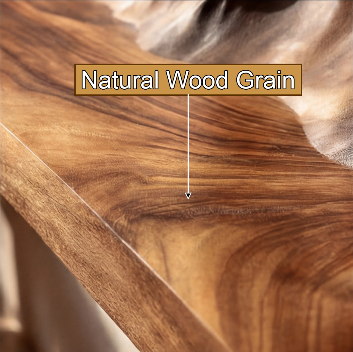 Vaelric Sculpted Solid Wood Mountain Floating Shelf - Timberustic Floating Shelf