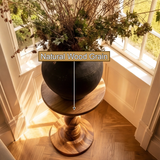Vaelric Solid Wood Pedestal Stand - Timberustic Pedestal Stand