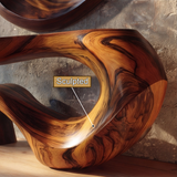 Vaelrith Sculpted Solid Wood Console Table - Timberustic Console Table