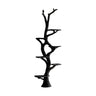 Vaelthorn Sculpted Solid Wood Tree Bookshelf Black - Timberustic Tree Bookshelf