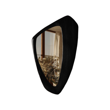 Valdora Handcrafted Solid Wood Mirror Black - Timberustic Mirror