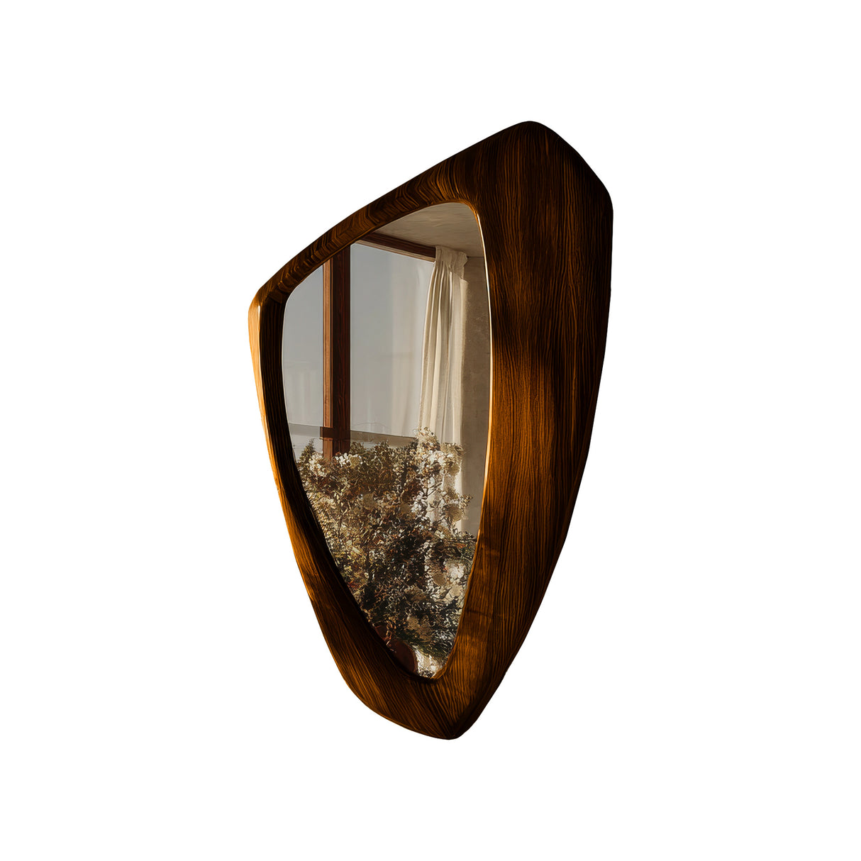 Valdora Handcrafted Solid Wood Mirror