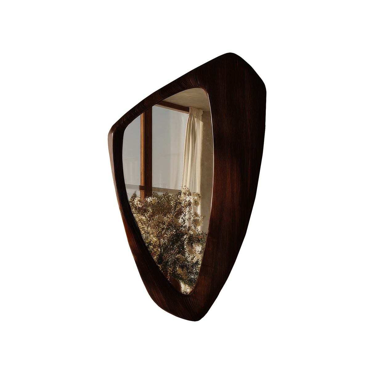 Valdora Handcrafted Solid Wood Mirror