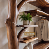 Valdorin Handcrafted Solid Wood Entryway Organizer - Timberustic Entryway Organizer