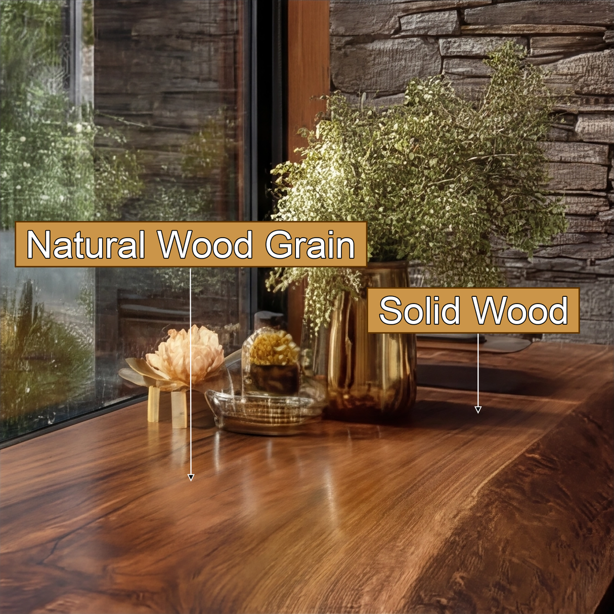 Valdren Sculpted Live Edge Solid Wood Floating Bathroom Vanity with Integrated Sink SPA354346 - Timberustic Floating Bathroom Vanity with Integrated Sink