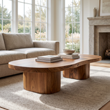 Valebark Handcrafted Solid Wood Coffee Table - Timberustic Coffee Table