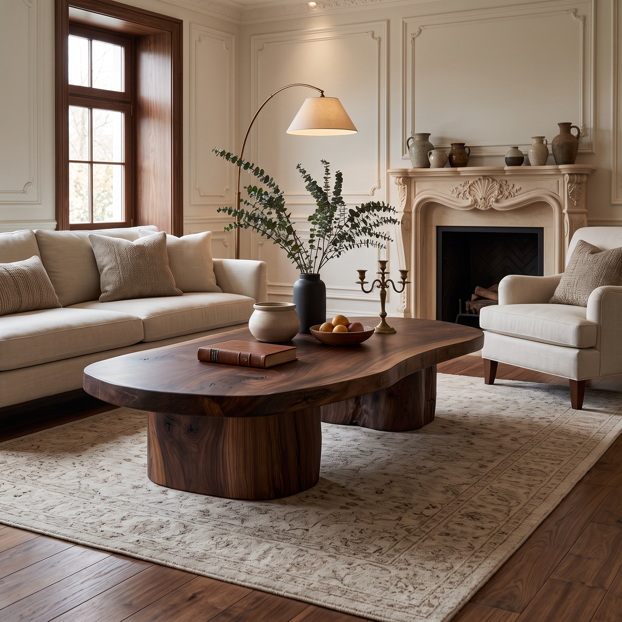 Valebark Handcrafted Solid Wood Coffee Table - Timberustic Coffee Table