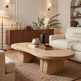Valebark Handcrafted Solid Wood Coffee Table - Timberustic Coffee Table