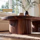 Valebark Handcrafted Solid Wood Coffee Table - Timberustic Coffee Table