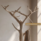 Valecroft Sculpted Solid Wood Tree Coat Rack - Timberustic Tree Coat Rack