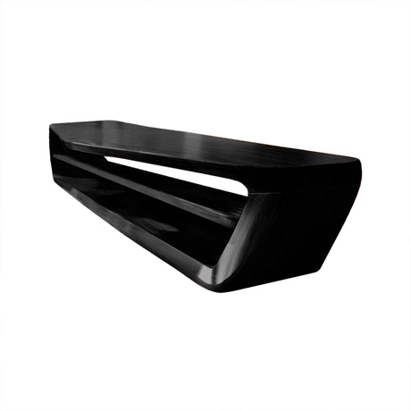 Valen Crest Solid Wood Kitchen Island Black - Timberustic Kitchen Island