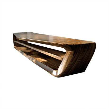 Valen Crest Solid Wood Kitchen Island Natural Oak - Timberustic Kitchen Island