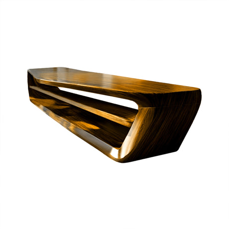 Valen Crest Solid Wood Kitchen Island Teak - Timberustic Kitchen Island