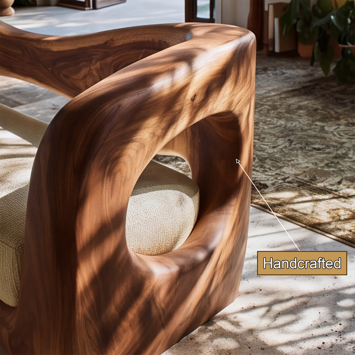 Valenor Sculpted Solid Wood Sofa - Timberustic Sofa