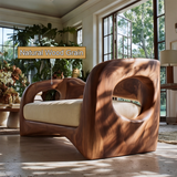 Valenor Sculpted Solid Wood Sofa - Timberustic Sofa
