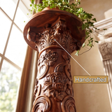 Valenor Solid Wood Pedestal Stand - Timberustic Pedestal Stand