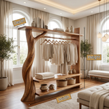 Valenwood Solid Wood Entryway Organizer