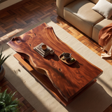 Valewood Live Edge Solid Wood Coffee Table SPA973451 - Timberustic Coffee Table