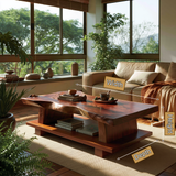 Valewood Live Edge Solid Wood Coffee Table SPA973451 - Timberustic Coffee Table