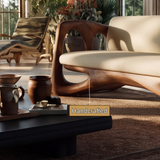 Valmere Sculpted Solid Wood Sofa - Timberustic Sofa