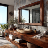 Valmere Solid Wood Mirror Frame - Timberustic Mirror