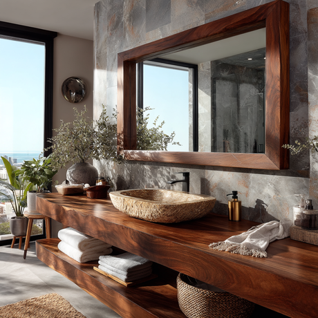 Valmere Solid Wood Mirror Frame - Timberustic Mirror