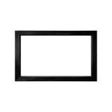 Valmere Solid Wood Mirror Frame Black - Timberustic Mirror
