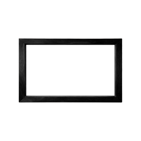 Valmere Solid Wood Mirror Frame Black - Timberustic Mirror