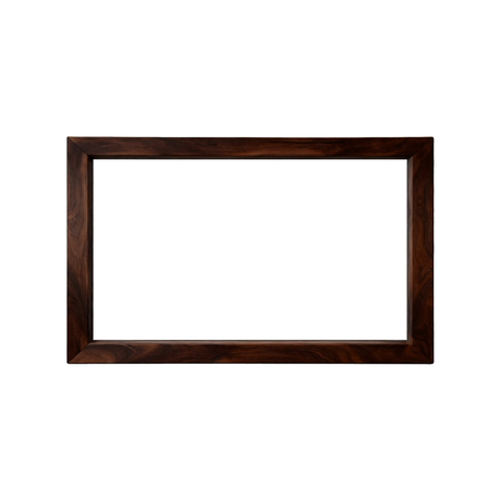 Valmere Solid Wood Mirror Frame Dark Walnut - Timberustic Mirror