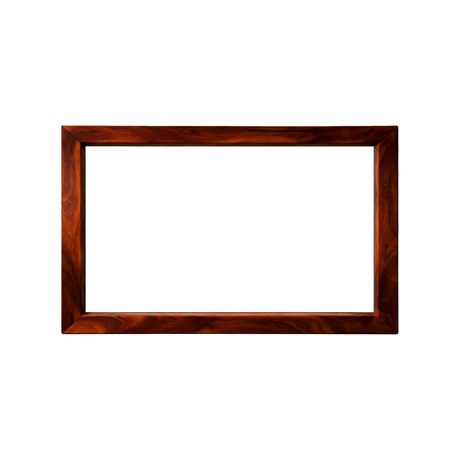 Valmere Solid Wood Mirror Frame Mahogany - Timberustic Mirror