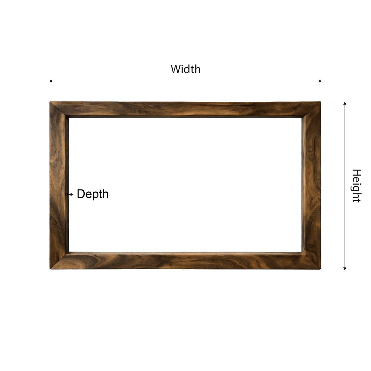 Valmere Solid Wood Mirror Frame - Timberustic Mirror