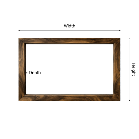 Valmere Solid Wood Mirror Frame - Timberustic Mirror