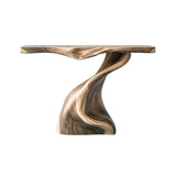 Valorin Sculpted Solid Wood Console Table