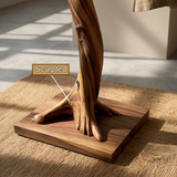 Valoryn Sculpted Solid Wood Tree Coat Rack - Timberustic Tree Coat Rack