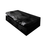 Valren Live Edge Solid Wood Floating Bathroom Vanity with Drawers Black - Timberustic Floating Bathroom Vanity With Drawers