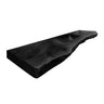 Valtero Sculpted Live Edge Solid Wood Floating Bathroom Vanity with Integrated Sink Black - Timberustic Floating Bathroom Vanity with Integrated Sink