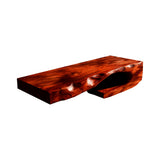 Valterra Handcrafted Solid Wood Floating Bathroom Vanity with Open Storage Mahogany - Timberustic Floating Bathroom Vanity with Open Storage