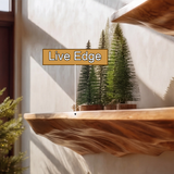 Valterra Live Edge Solid Wood Floating Shelf SPA425336 - Timberustic Floating Shelf
