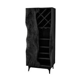 Valthera Handcrafted Solid Wood Bar Cabinet