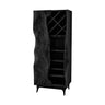 Valthera Handcrafted Solid Wood Bar Cabinet