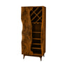 Valthera Handcrafted Solid Wood Bar Cabinet