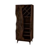 Valthera Handcrafted Solid Wood Bar Cabinet